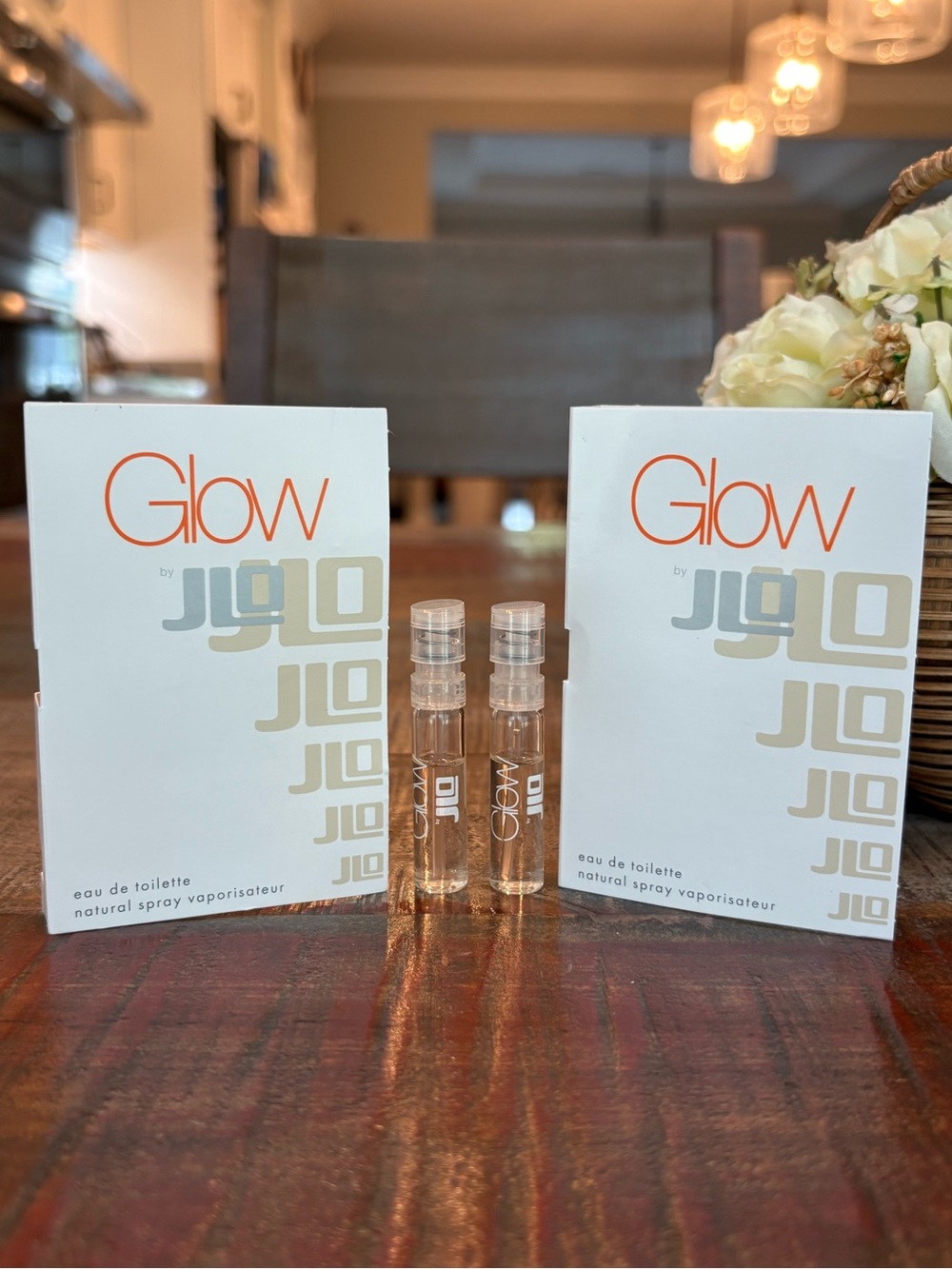 NEW Jennifer Lopez GLOW by JLO Fragrance SPRAY Sample DUO!